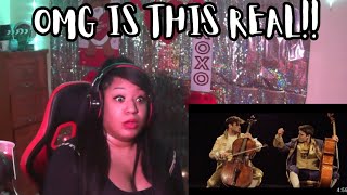 FIRST TIME HEARING 2 CELLOS  THUNDERSTRUCK REACTION [upl. by Bensen961]