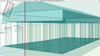 GeoGebra prospettiva dinamica di un tempio greco [upl. by Angelle]