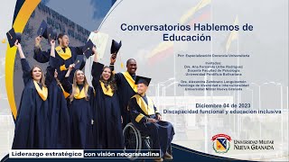 Conversatorio Especialización en Docencia Universitaria [upl. by Drandell239]