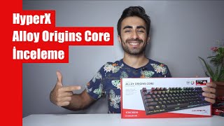 HyperX Alloy Origins Core Mekanik Klavye İnceleme  HyperX Red anahtarlara sahip [upl. by Baillie453]