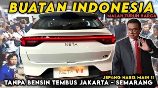 AKHIRNYA‼ MOBIL BUATAN INDONESIA HARGA MURAH 200 JUTA RESMI DIJUAL  PAKAI BATERAI LOKAL PULA 🇮🇩 [upl. by Akirdnas703]