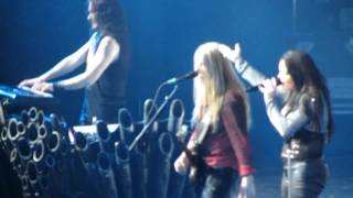 Nightwish  Over the Hills and Far Away 15032012 Crocus City Hall Moscow Russia [upl. by Adnilemreh]