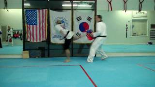 Taekwondo Advanced Sparring Techniques Vol 2 [upl. by Earahc]