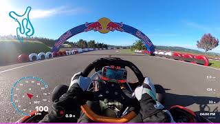 Driver eyes Kart CRG Kz2 La Roca [upl. by Ozne]