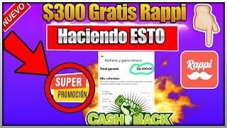 🔴💲 Gana 8000MXN con Rappi Promoción Así Funciona  Nueva promocion 300MXN 【 2024 】↓↓ [upl. by Trueblood]