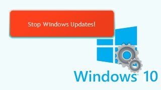 Desactivar las actualizaciones de Windows 10 [upl. by Aratak67]