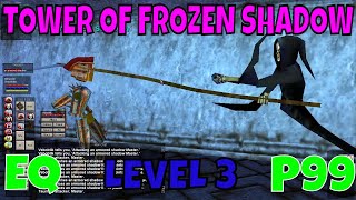 EverQuest P99 Exploring Velious Part 4 Tower of Frozen Shadow Level 3  Lvl 60 Necro Project 1999 EQ [upl. by Karolyn]