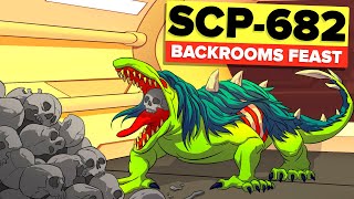 Could SCP682 be Contained in the Backrooms Level 15 [upl. by Nnylassej]