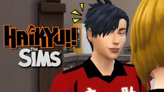 STARTING DRAMA IN MY HAIKYUU SIMS HOUSE [upl. by Naquin]