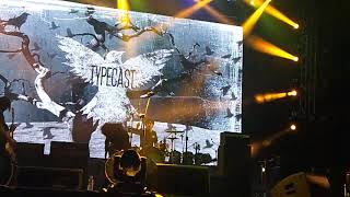 Steve Badiola of Typecast Smashing Guitar live at Pulp Summerslam XVIII Rage mode [upl. by Enylorac]