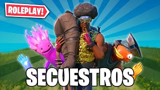 LOS SECUESTRADORES  ROLEPLAY en Fortnite 4 [upl. by Groeg]