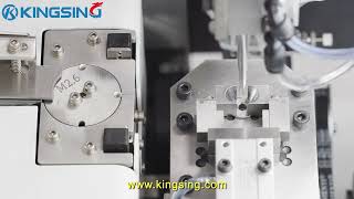 Automatic Wire Stripping and Ferrules Crimping Machine [upl. by Waddell]