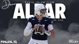 Every throw from Drew Allar versus UCLA  PennState Nittany Lions Football [upl. by Hako337]