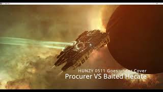 Bait Procurer VS Hecate in EVE Online [upl. by Nellda]