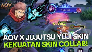 AKHIRNYA RILIS SKIN JUJUTSU X AOV ITADORI YUJI YUJINYA TAPI GA ADA SUKUNANYA [upl. by Jagir]