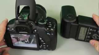 How to Use Canon Off Camera Wireless TTL Flash System [upl. by Abbate]