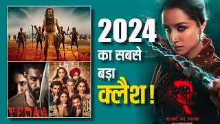 सबसे बड़ा क्लेश सिनेमाघरों मैं 😱  15 अगस्त को होगा 2024 का सबसे बड़ा क्लेश 🤯  एक साथ 55 फिल्में [upl. by Aynnek]