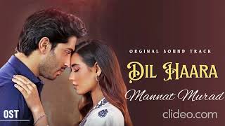 Dil Haara  Mannat Murad OST  Asim Azhar [upl. by Raji]