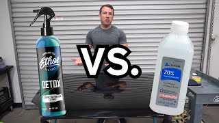 Detox Ceramic Coating Prep Vs Isopropyl Alcohol IPA Wipedown [upl. by Bridgid]