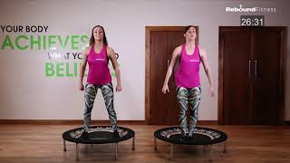 ✅Rebound Trampoline Workout for Beginners  Lose Weight amp Tone Body  Pure Rebounding Fun [upl. by Theola]