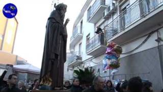 La processione di SantAntonio Abate [upl. by Ahsimal67]