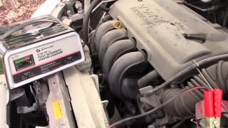 How recharge a dead car battery Troubleshoot 3 car wont start [upl. by Chien]