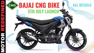 2024 Bajaj CNG Bike  Bajaj Bruzer 125  Freedom 125 All Details Before Launch  Motor Redefined [upl. by Kusin514]