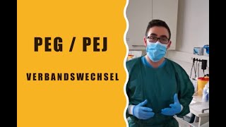 PEG  PEJ Verbandswechsel Teil 2 [upl. by Darsey]