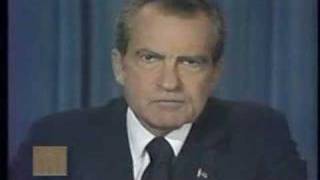 President Richard Nixon  Address Announcing Resignation [upl. by Frederik442]