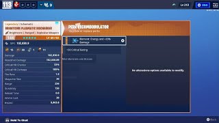 Best Perks For Plasmatic Discharger Fortnite STW [upl. by Albertina]