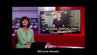 School singalongs in Maidstone on BBC South East 🙌 [upl. by Zelde]