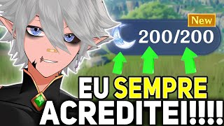 FINALMENTE o IMPOSSÍVEL ACONTECEU AUMENTO De RESINAS No GENSHIN IMPACT 47 [upl. by Enilorak]