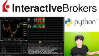 Interactive Brokers TWS API  TradingView Charts Python Tutorial Updated [upl. by Itida]