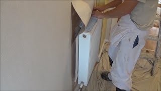 How to wallpaper behind a radiator [upl. by Atela630]