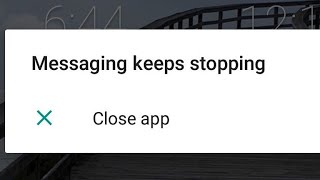 How To Fix Messages Keeps stopping problem 2024  Messaging Keeps Stopping Android [upl. by Chard]