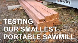 Affordable Portable Sawmill [upl. by Oeramed178]