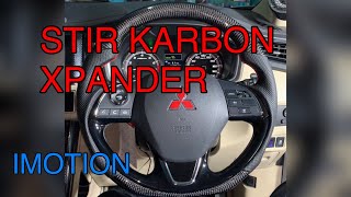 Xpander Vlog 49 Modif Pasang Stir Karbon Mantappp [upl. by Janel]