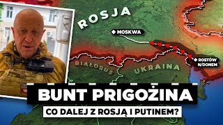 Bunt PRIGOŻYNA w ROSJI  Ukryty cel czy koniec Putina [upl. by Zusman]