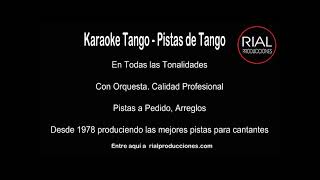 Tango Karaoke Pistas de Tango  Rial Producciones [upl. by Akital]