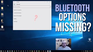 Bluetooth Options Missing from Windows 810 Code 45 [upl. by Nolita]