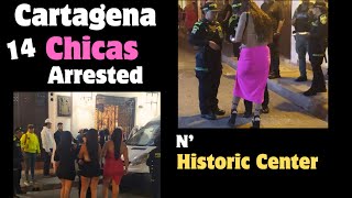 Is Cartagena Over For Passport Bros 14 Chicas Detained in ClockTower Area [upl. by Illom]