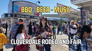 MASSIVE FAIR At The 2024 Cloverdale Rodeo [upl. by Aronael]