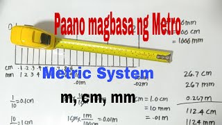 Part 2  Paano magbasa ng MetroMeasuring Tape  Metric System [upl. by Semyaj]