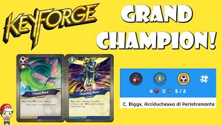 The Best Keyforge Deck in Australia Grand Champion – It plays Sanctum [upl. by Aloise812]