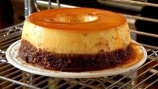 Receta de Chocoflan pastel imposible fácil [upl. by Romo]