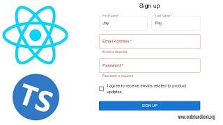 React Form Validations Using useForm  useState  Hook  Material UI  Nextjs Tutorial [upl. by Noedig813]