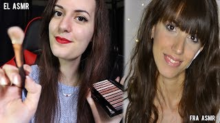 TRUCCO E PARRUCCO PER TE♥ con EL e Fra Asmr♥ ASMR Italiano [upl. by Ennahoj]