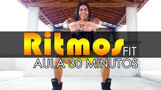 SUPER AULA  30 MINUTOS DE RITMOS FIT  Parte 1  Professor Irtylo Santos [upl. by Nimar]