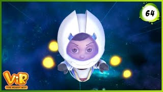 Vir The Robot Boy  Satellite Launch  Action cartoons for Kids  3D cartoons [upl. by Molahs]