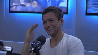 Watch Taron Egerton sing the songs of David Bowie and Sam Smith – Sing Movie [upl. by Flory524]